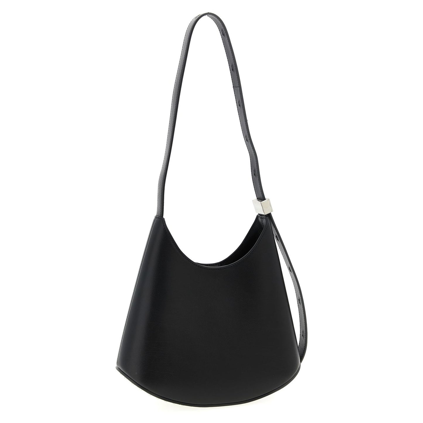Jil Sander Black Bovine Leather Shoulder Bag