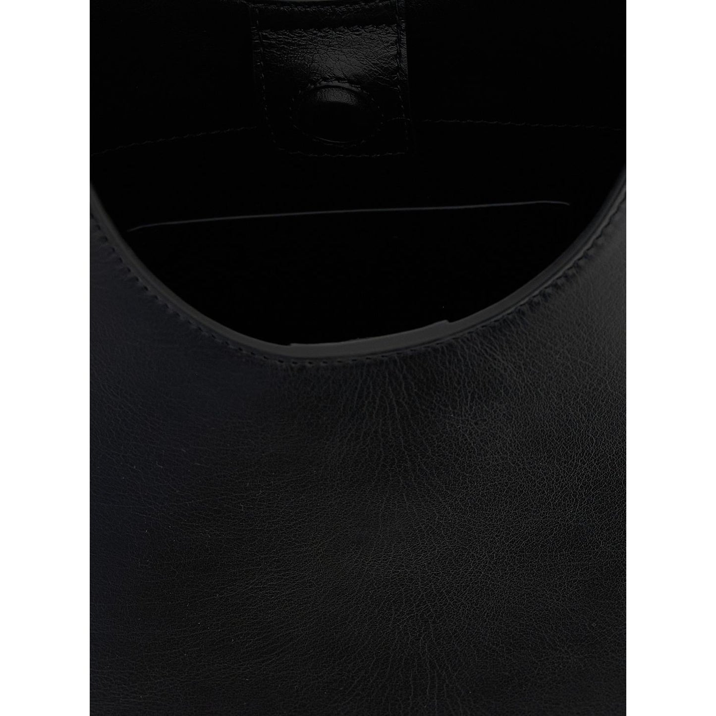 Jil Sander Black Bovine Leather Shoulder Bag