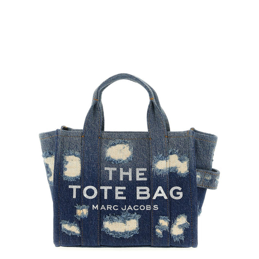 Marc Jacobs Blue Cotton Tote Bag