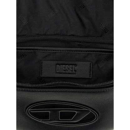 Diesel Black Polyethylene Crossbody Bag
