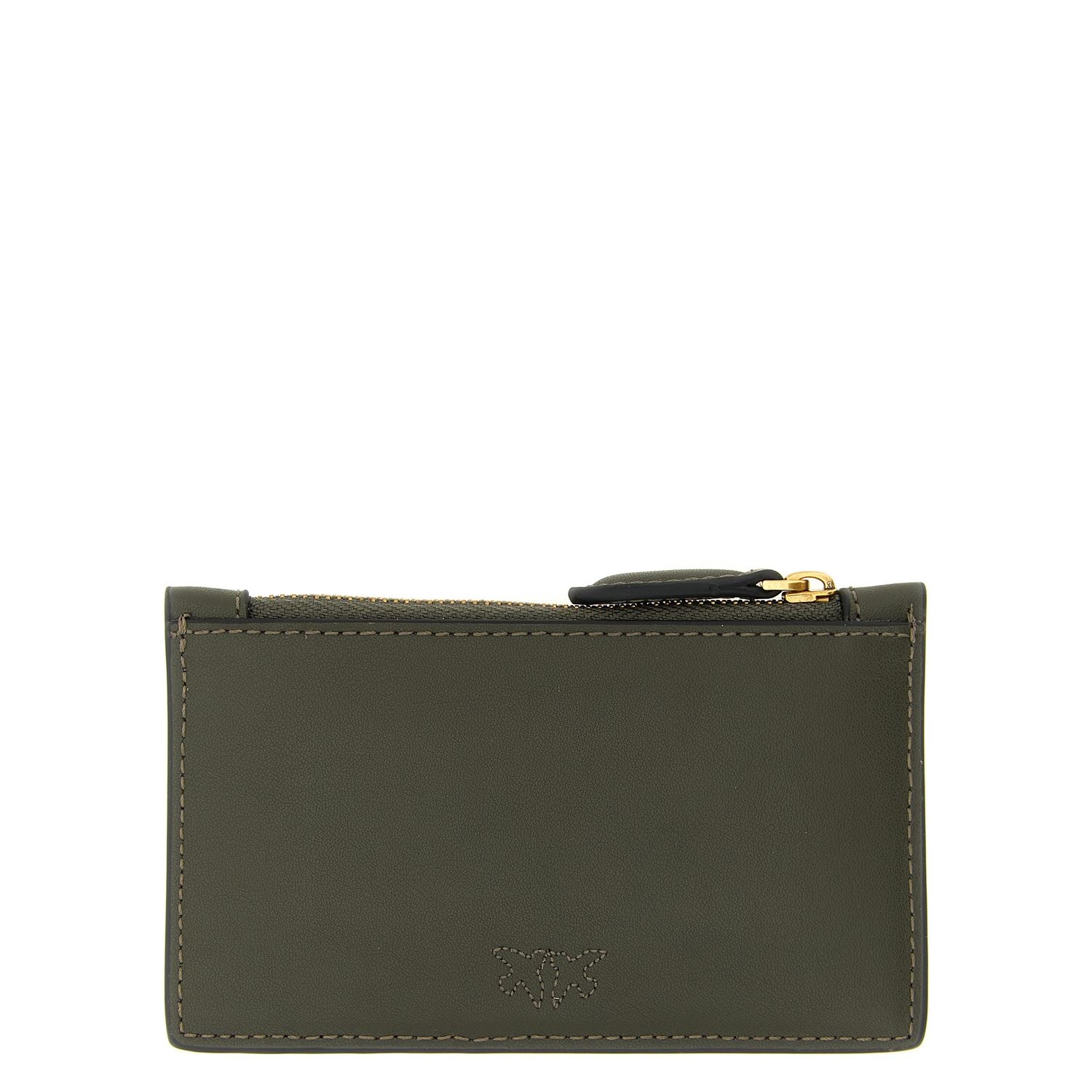 PINKO Bicolor Cowhide Cardholder