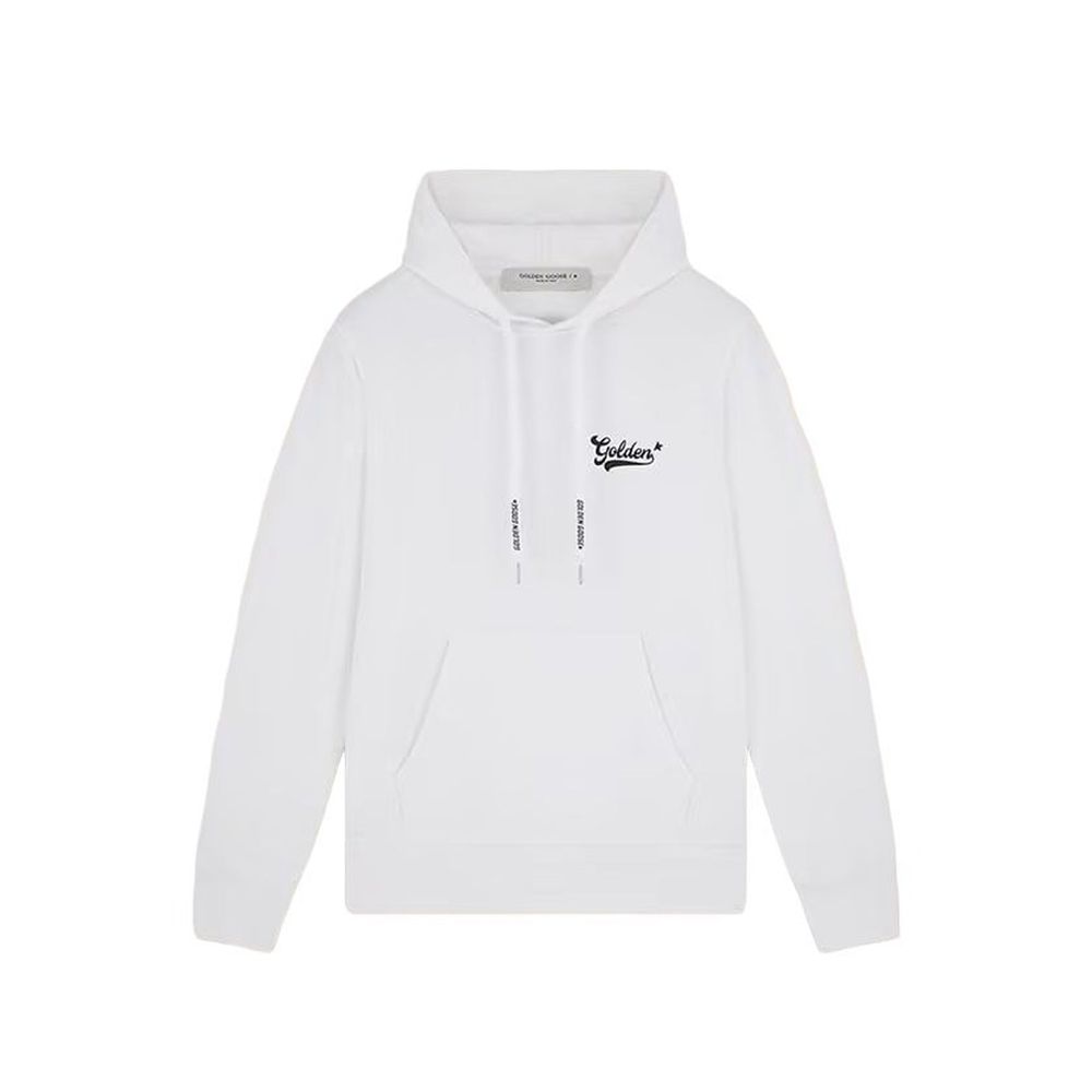 Golden Goose White Cotton Sweatshirt