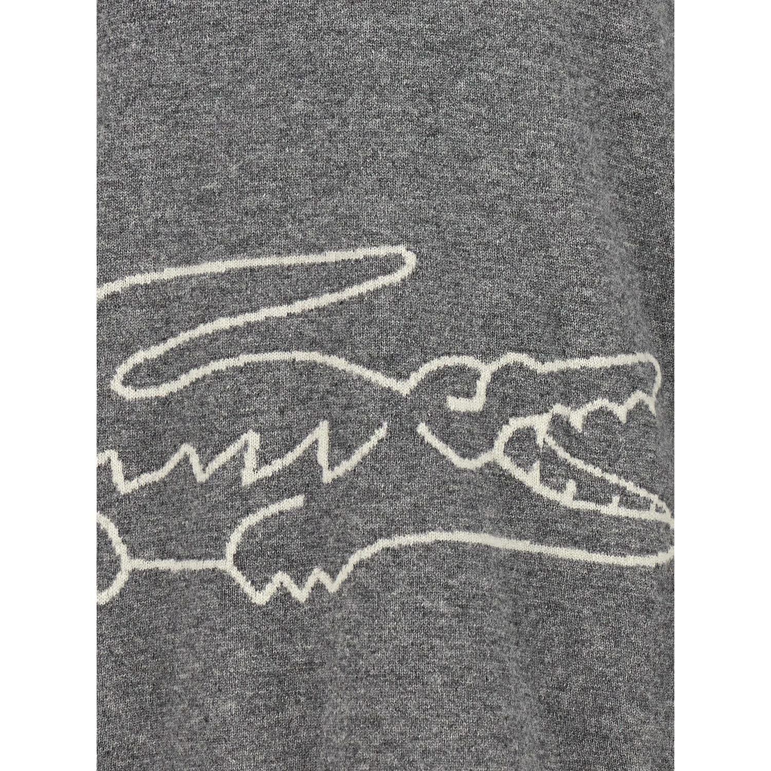 Comme Des Garçons Gray Wool Cardigan