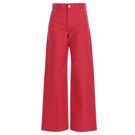 Wandler Fuchsia Cotton Casual Pants