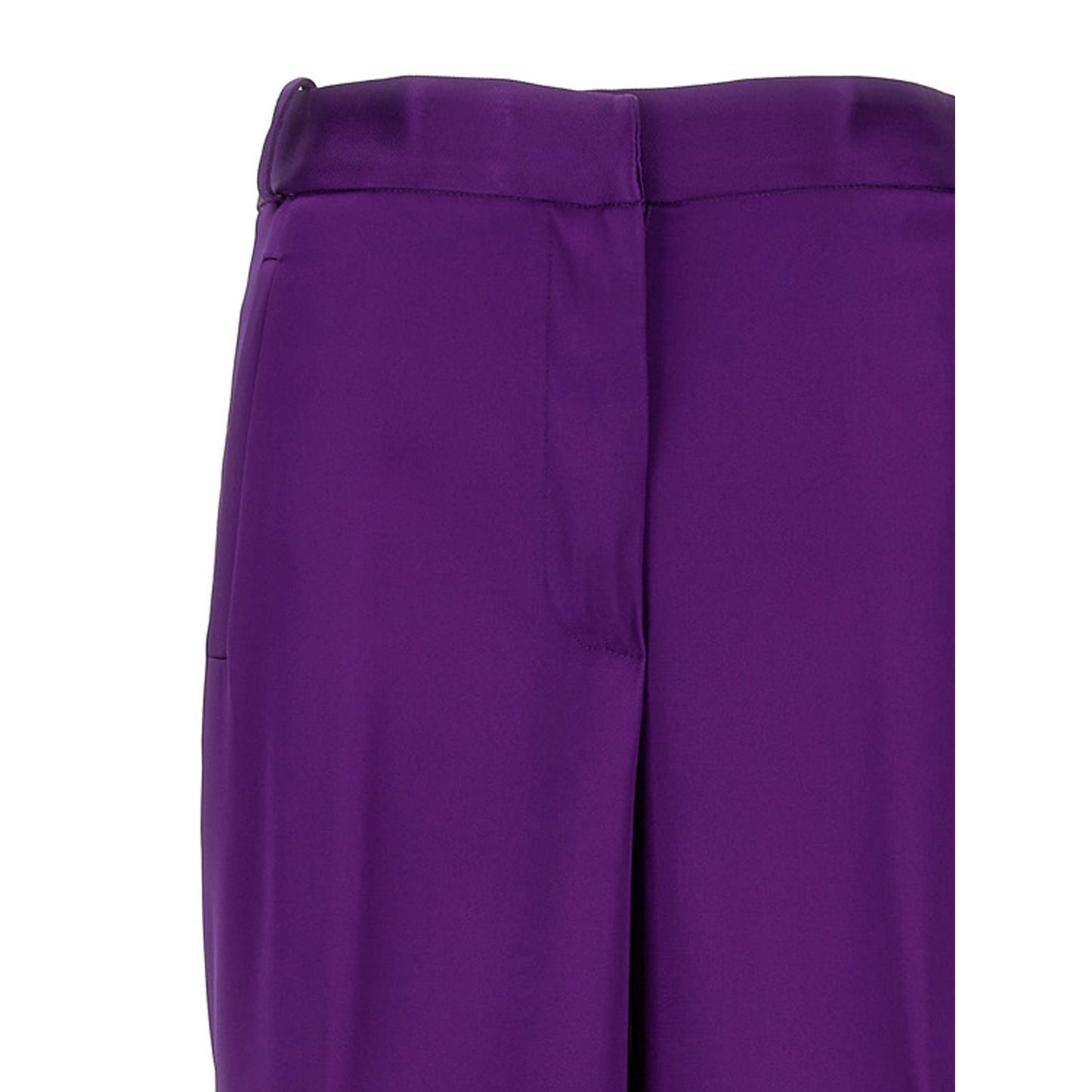 Versace Purple Viscose Cargo Pants