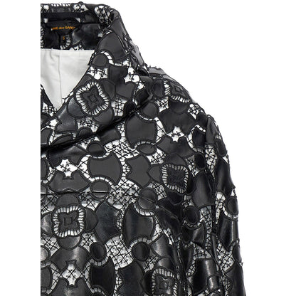 Comme Des Garçons Bicolor Polyethylene Leather Jacket