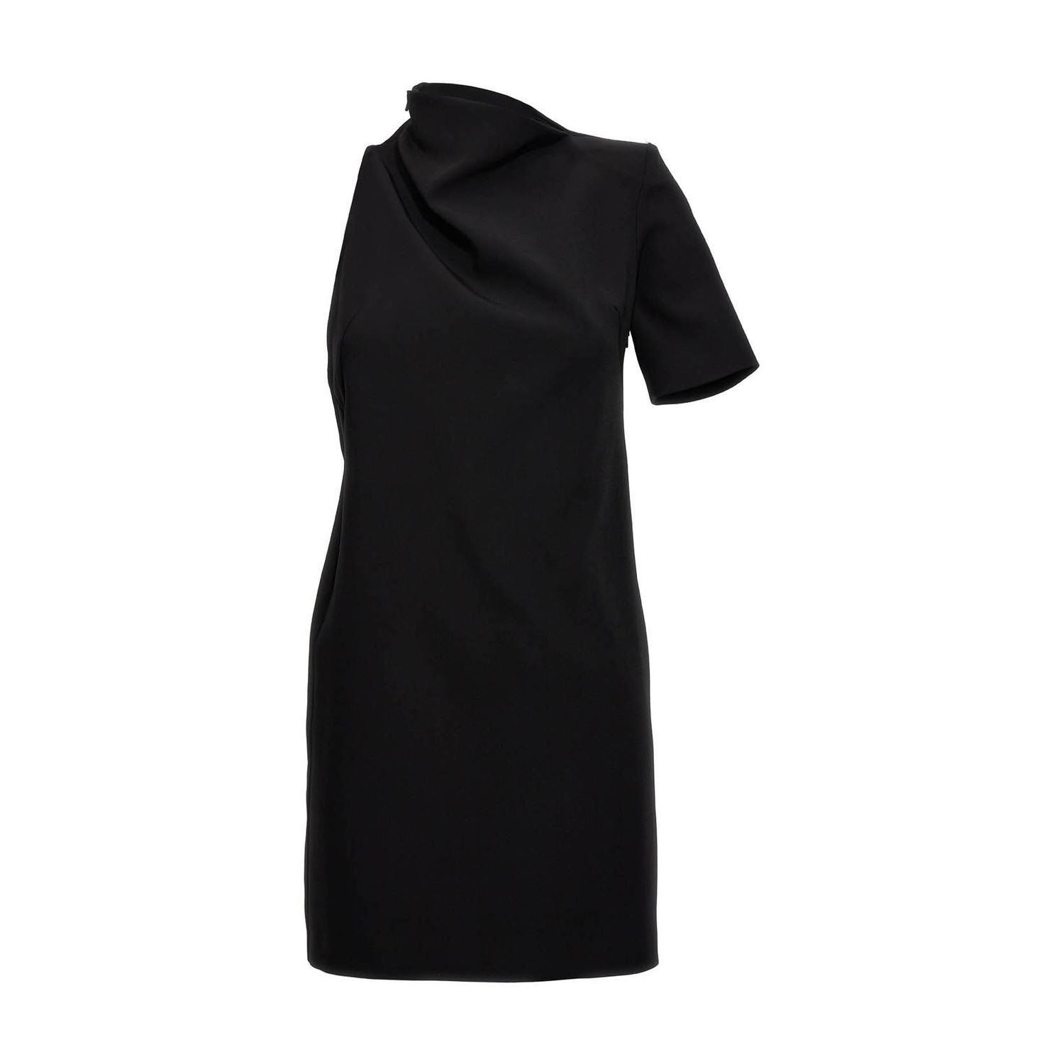 Sportmax Black Viscose Short Dress