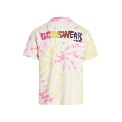GCDS Multicolor Cotton T-Shirt