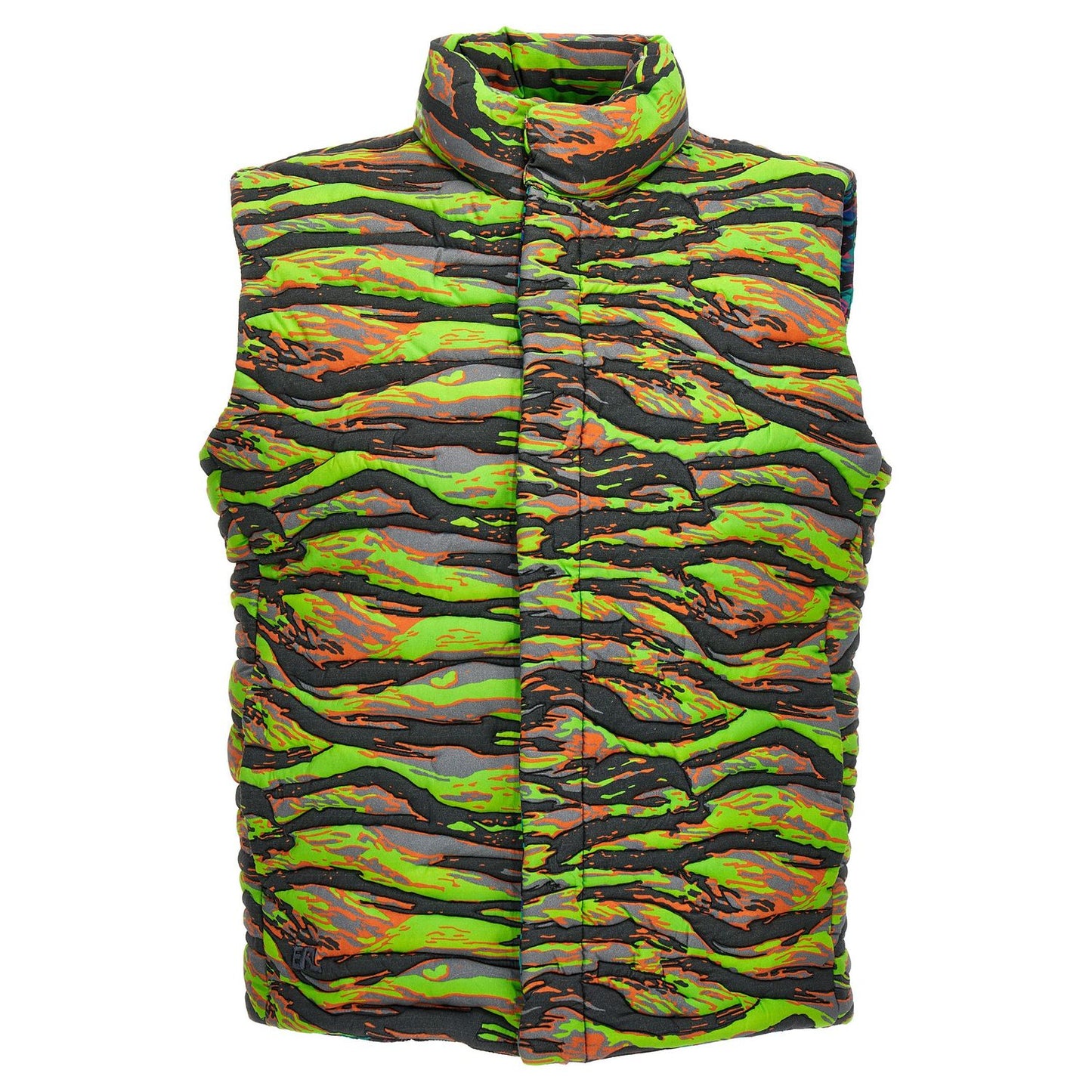 ERL Multicolor Cotton Sleeveless Jacket