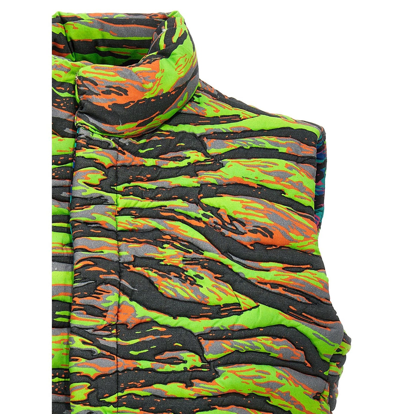 ERL Multicolor Cotton Sleeveless Jacket