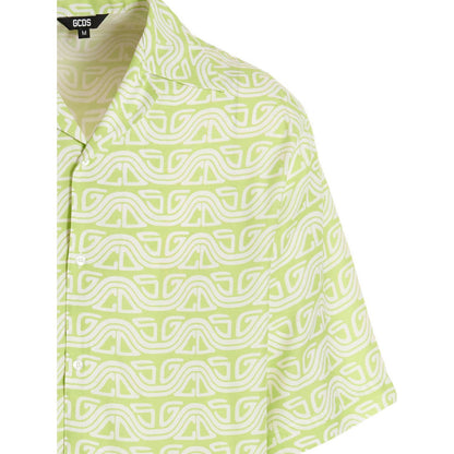 GCDS Bicolor Viscose Blouse