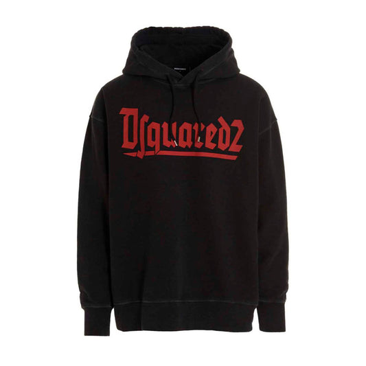 Dsquared² Black Cotton Sweatshirt