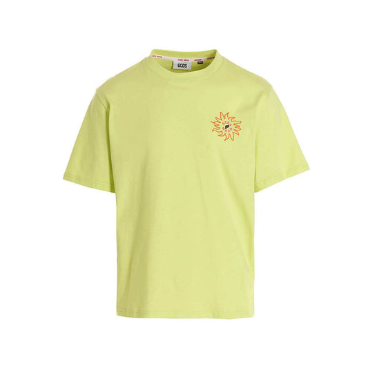 GCDS Bicolor Cotton T-Shirt
