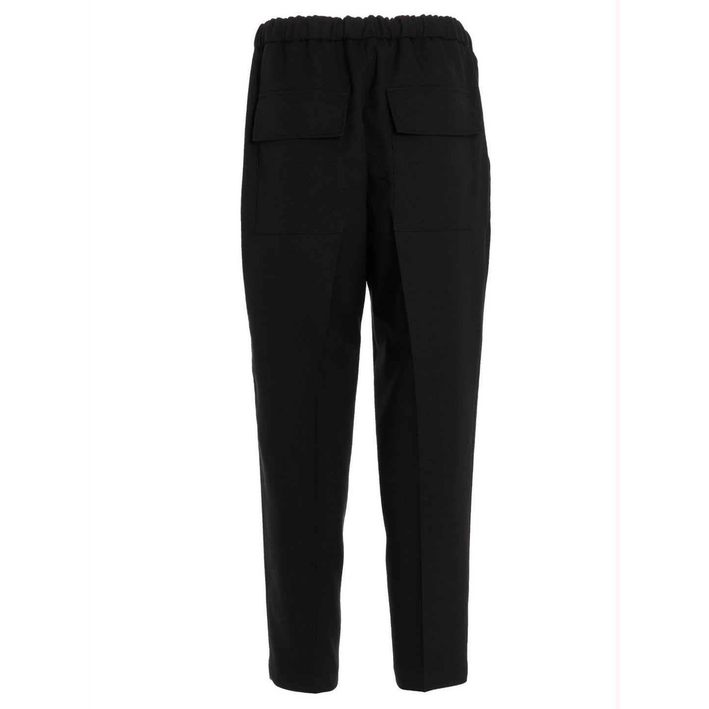 Jil Sander Blue Polyester Casual Pants