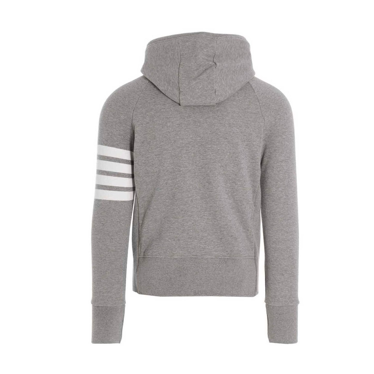 Thom Browne Gray Cotton Sweatshirt