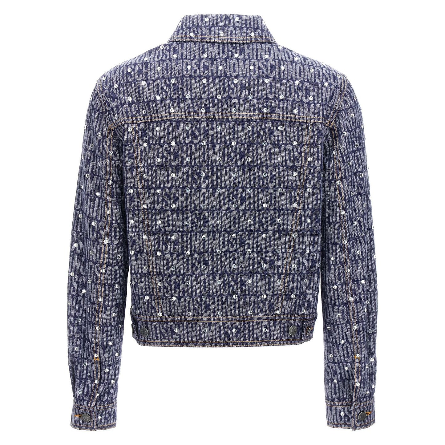 Moschino Blue Cotton Denim Jacket