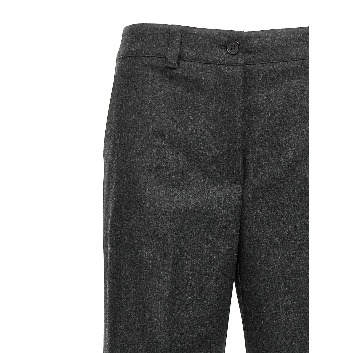 P.A.R.O.S.H. Gray Virgin Wool Cargo Pants