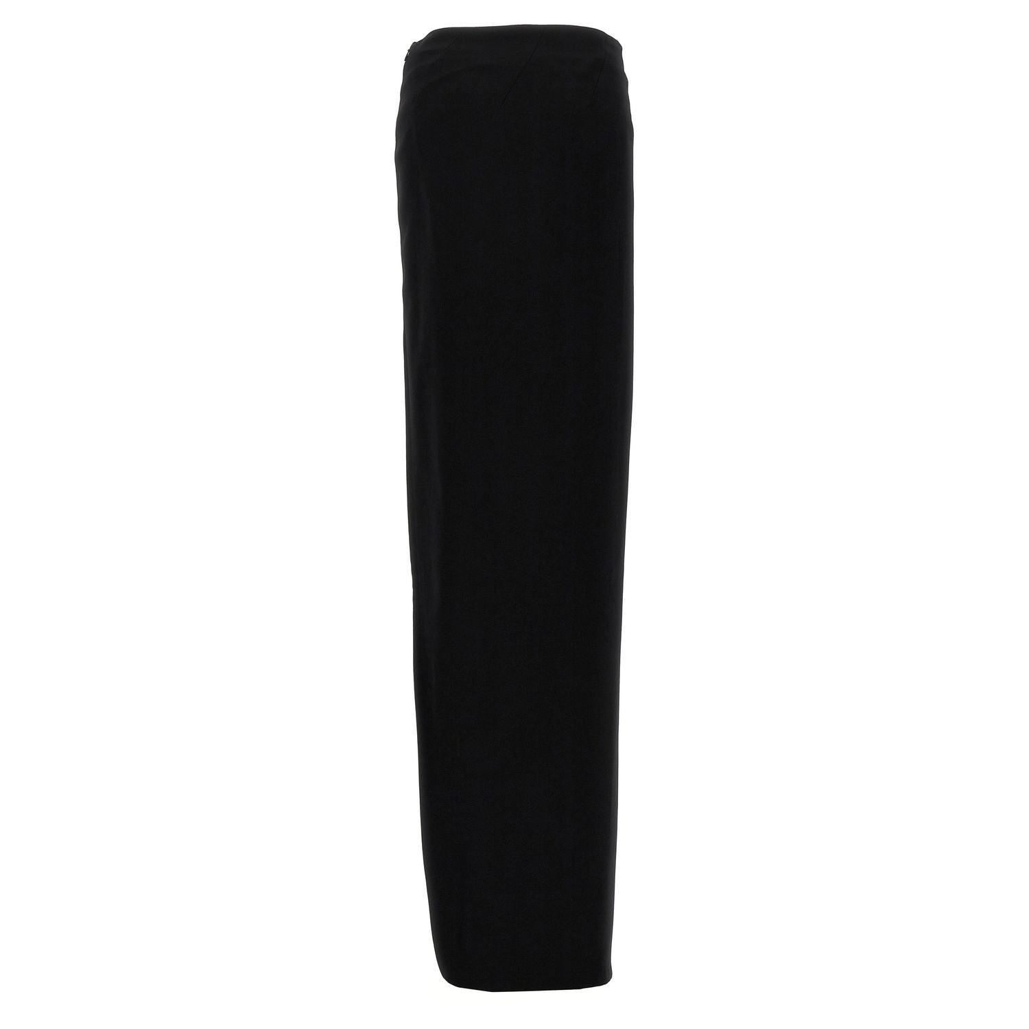 Ann Demeulemeester Black Lamb Leather Mini Skirt