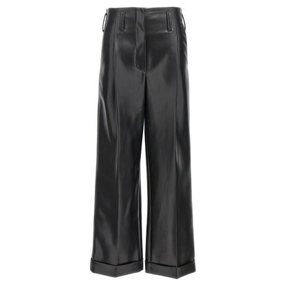 Philosophy Black Polyester Casual Pants