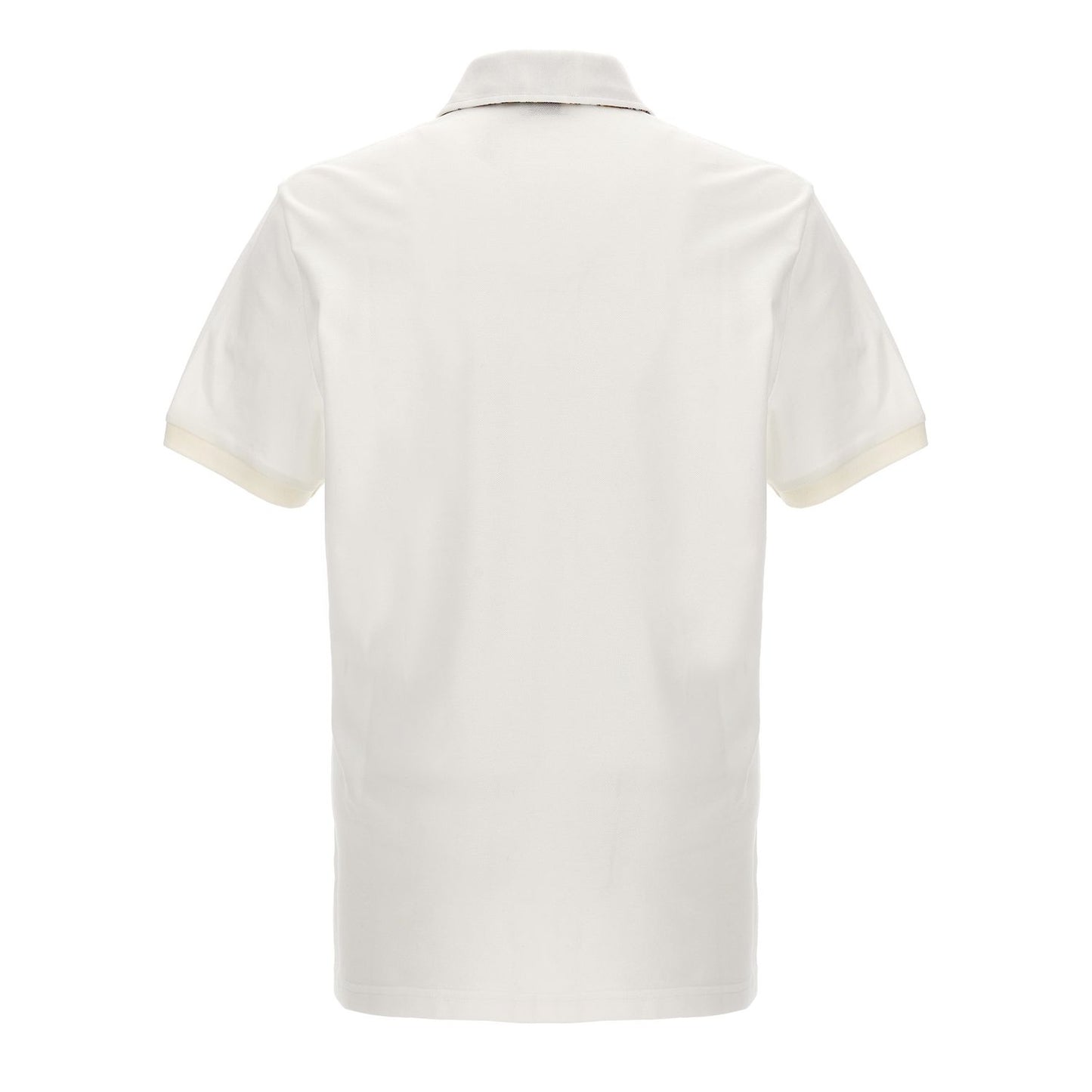 Etro White Cotton Polo Shirt