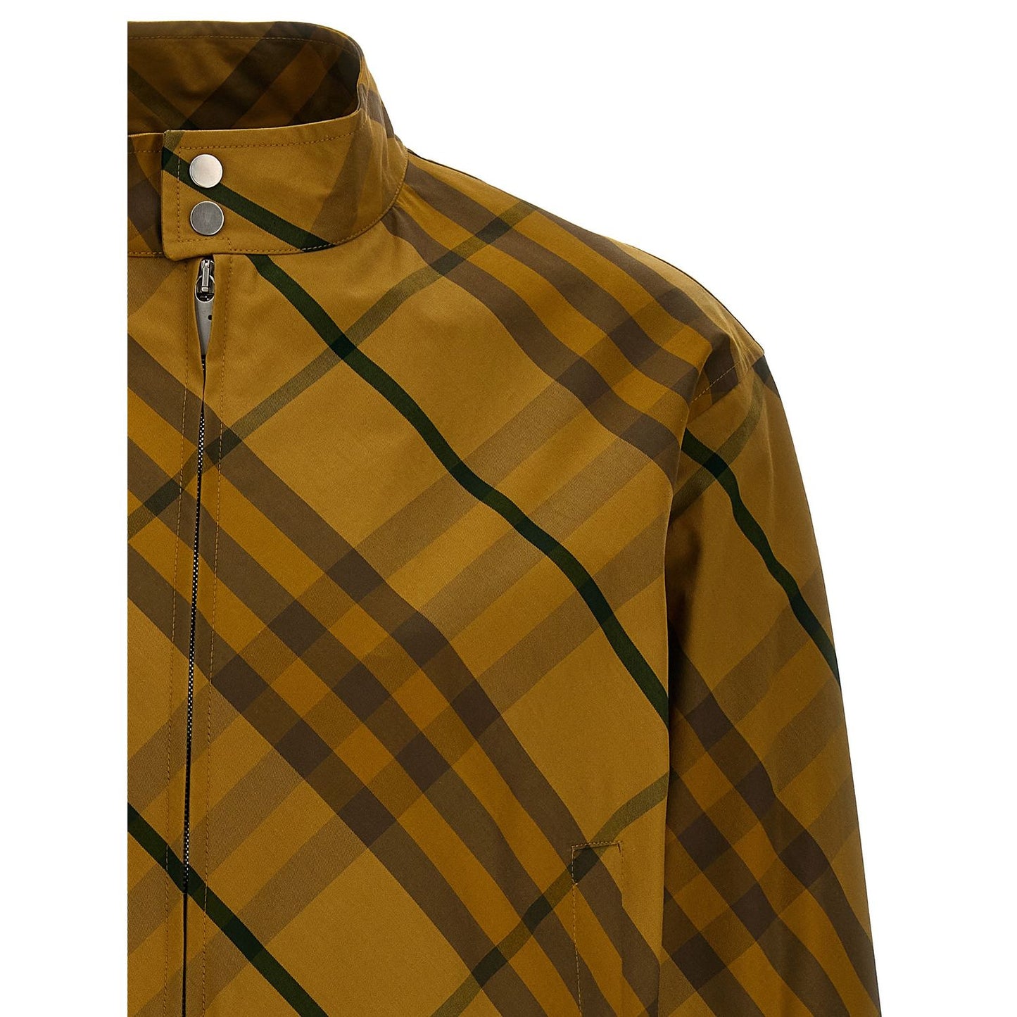 Burberry Bicolor Cotton Bomber