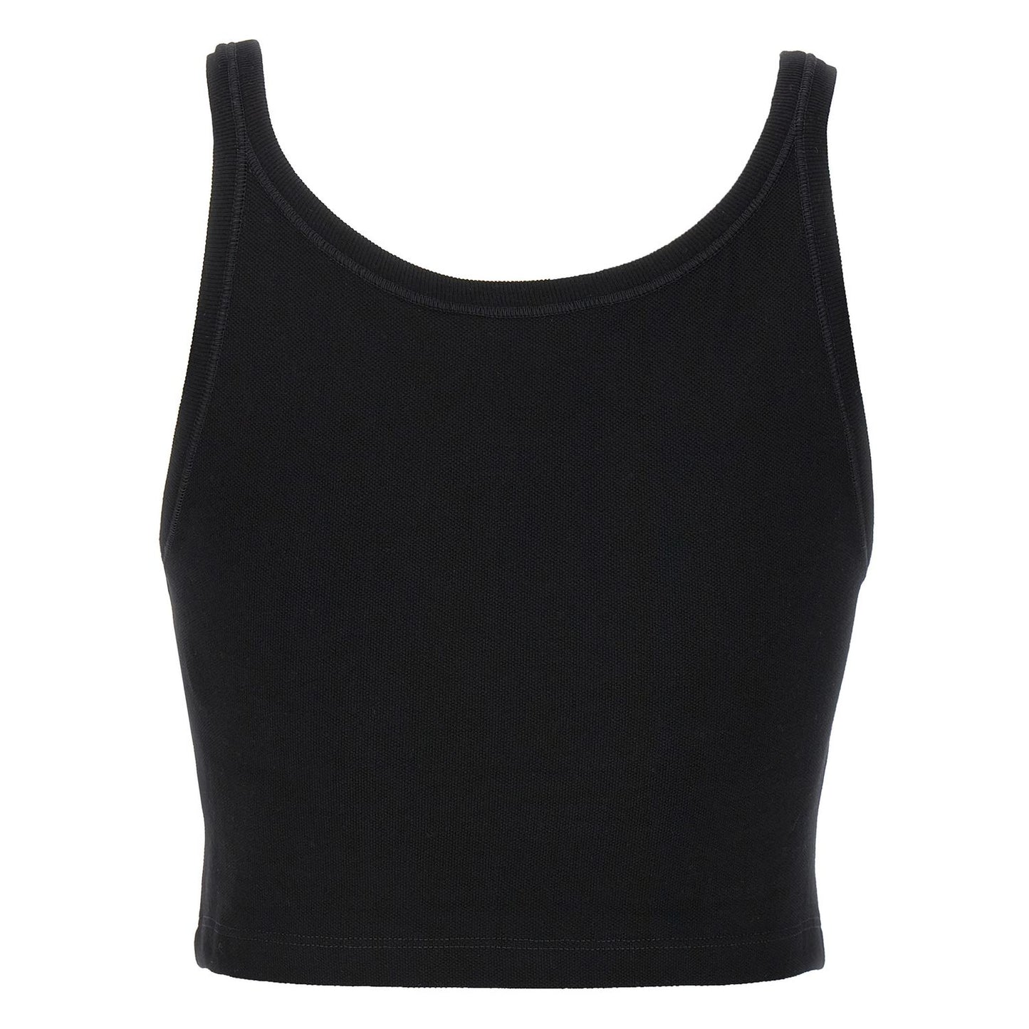 Palm Angels Bicolor Cotton Sport Bra