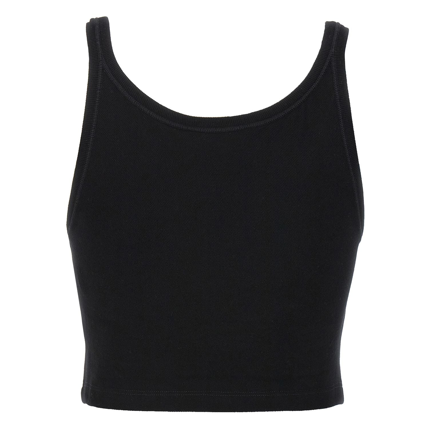 Palm Angels Bicolor Cotton Sport Bra