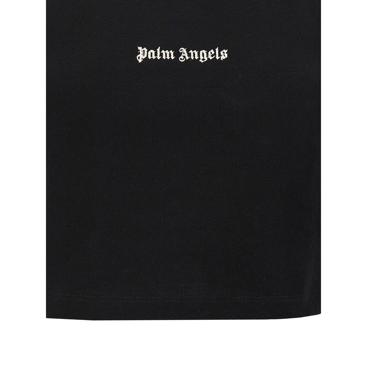 Palm Angels Bicolor Cotton Sport Bra