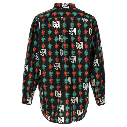 Comme Des Garçons Multicolor Cotton Blouse