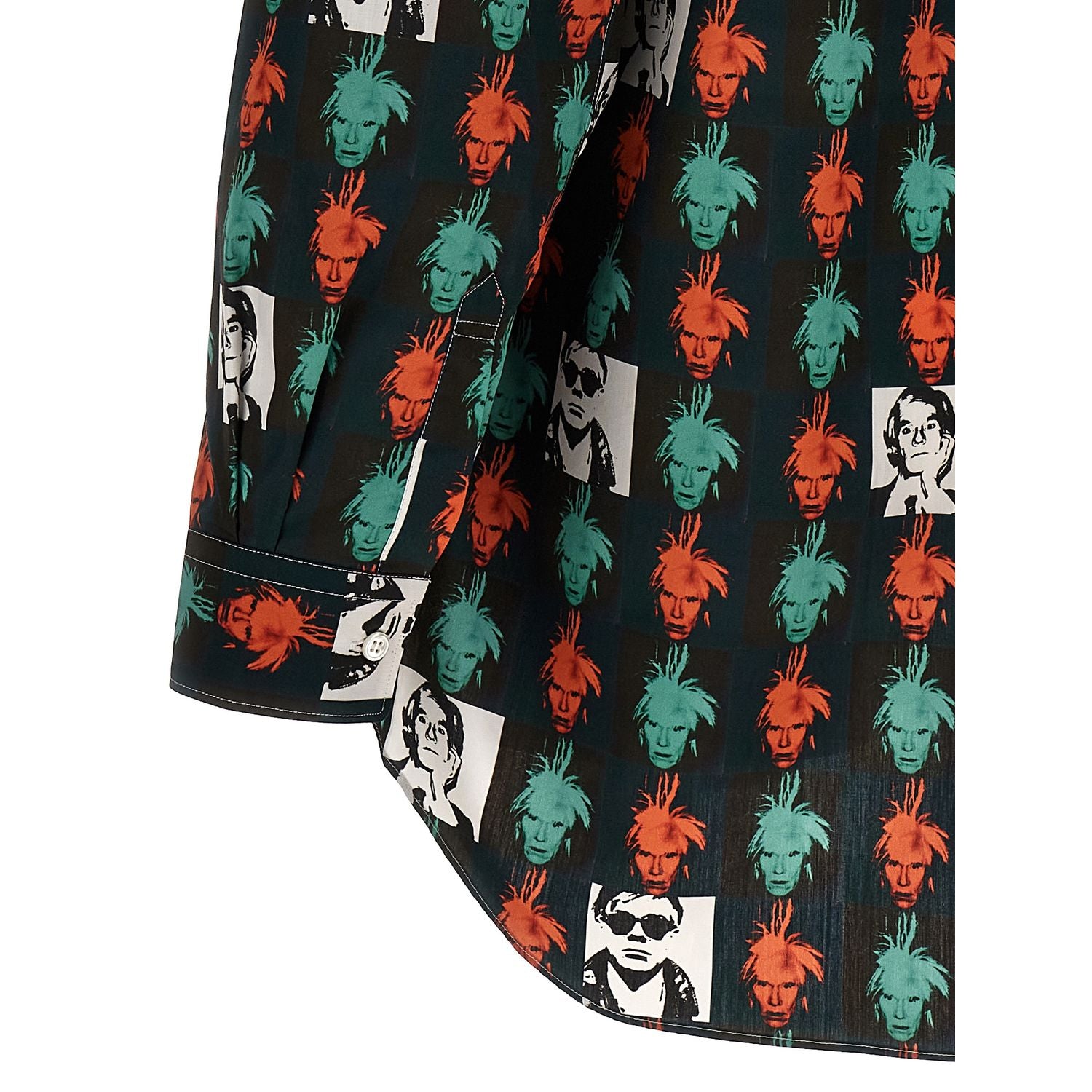 Comme Des Garçons Multicolor Cotton Blouse