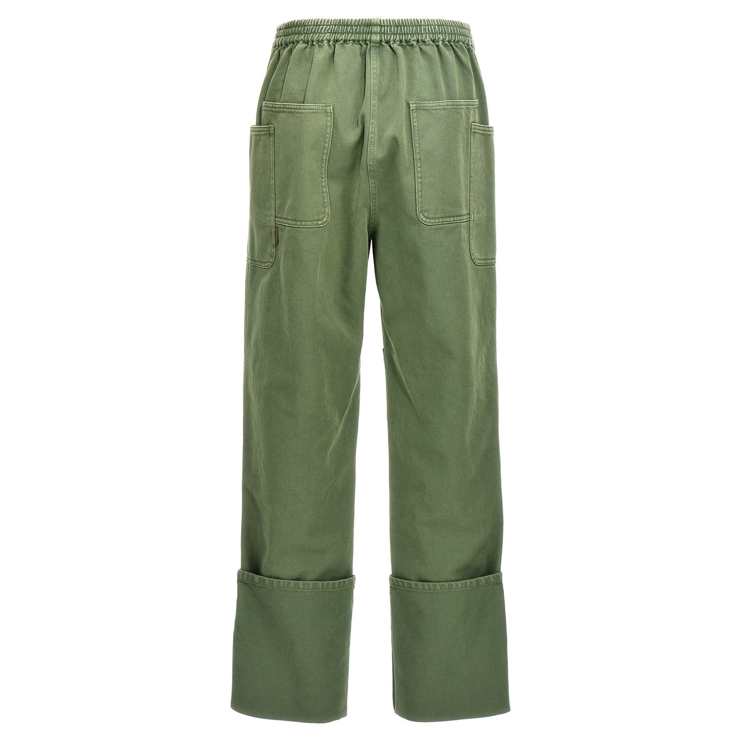 Max Mara Bicolor Cotton Casual Pants