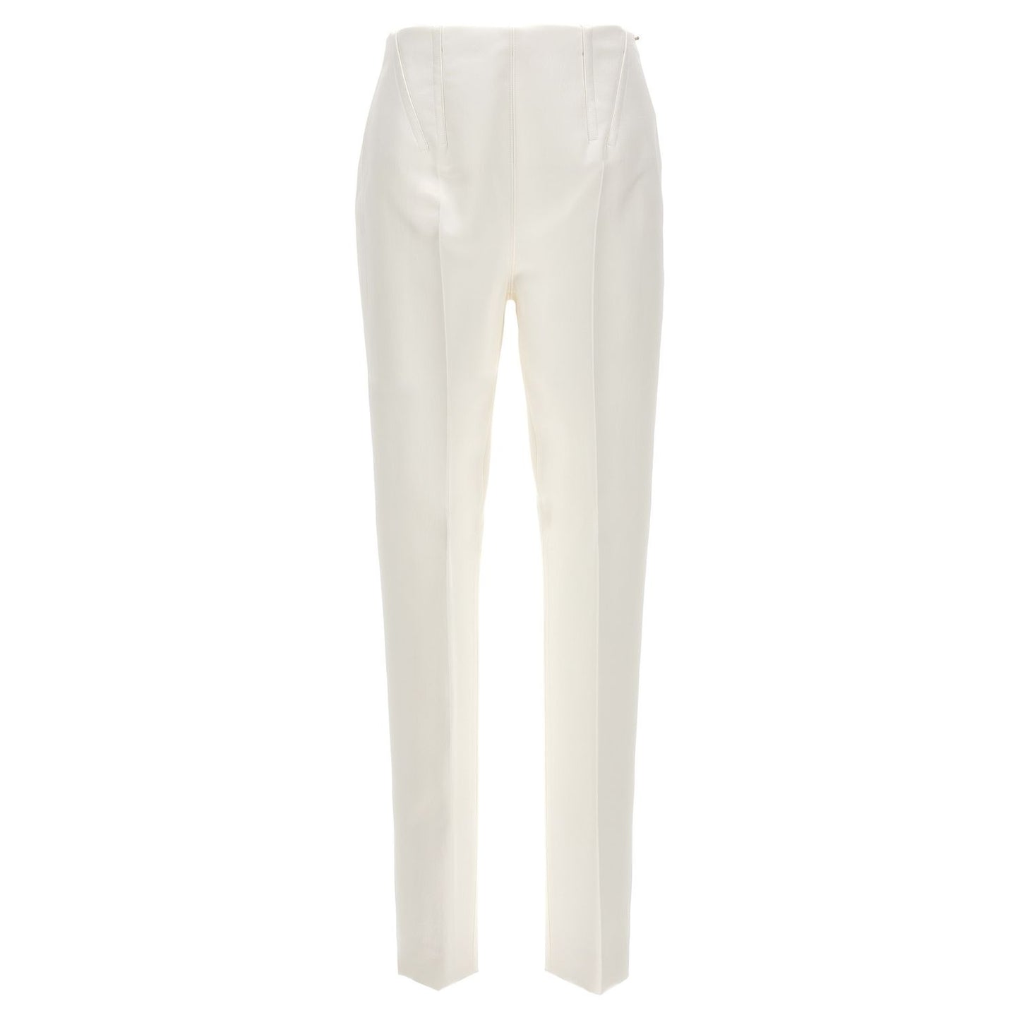 Sportmax White Acetate Dress Pants