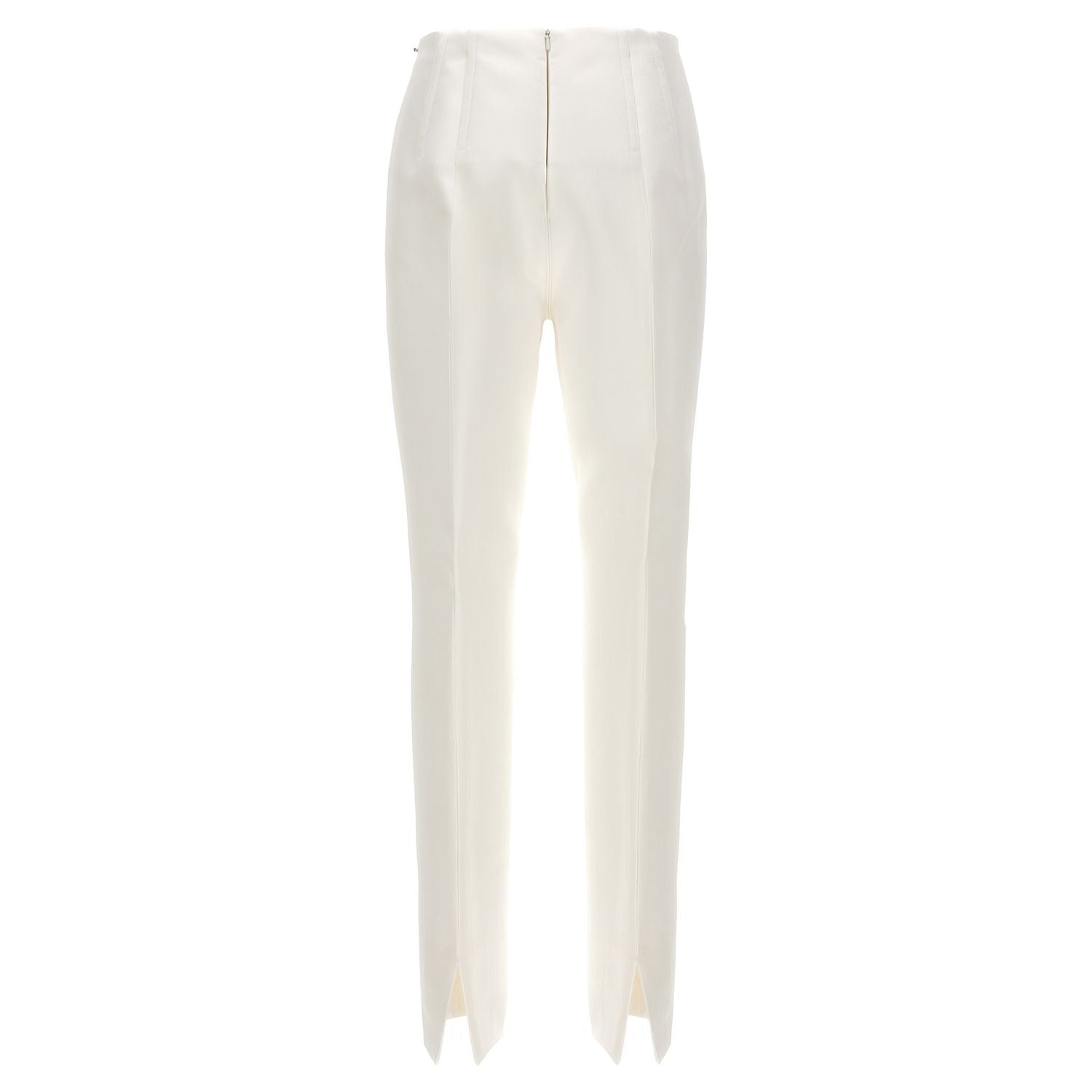 Sportmax White Acetate Dress Pants