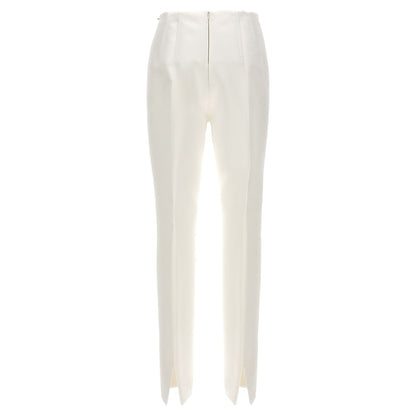 Sportmax White Acetate Dress Pants