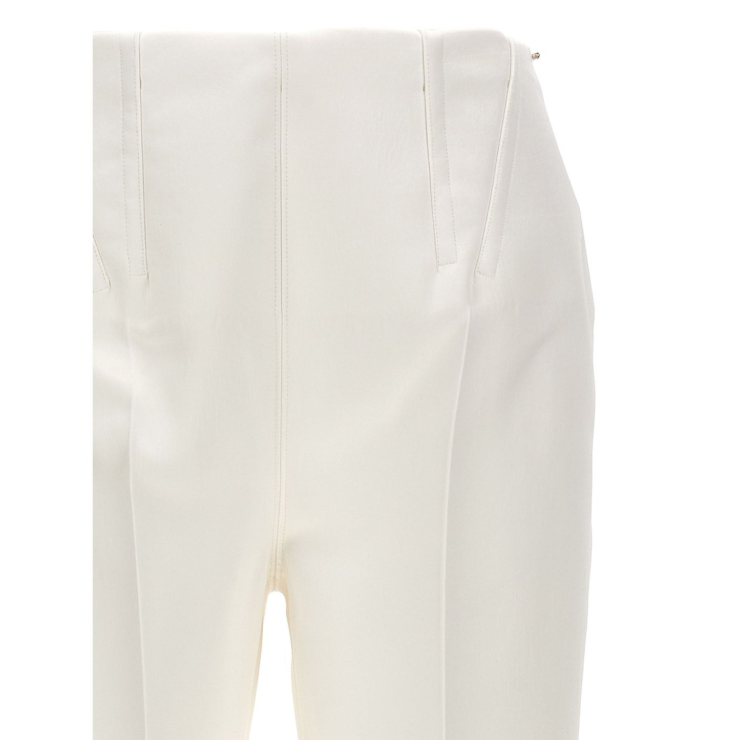 Sportmax White Acetate Dress Pants