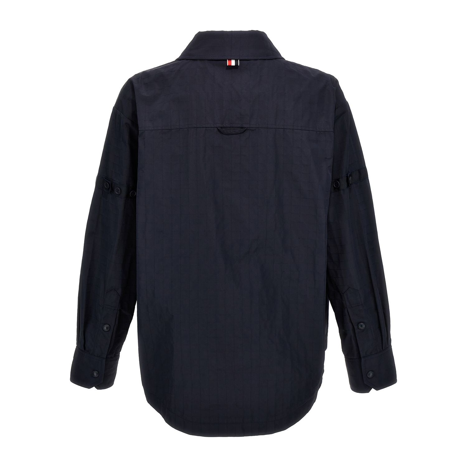 Thom Browne Blue Polyamide Blouse