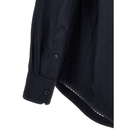 Thom Browne Blue Polyamide Blouse