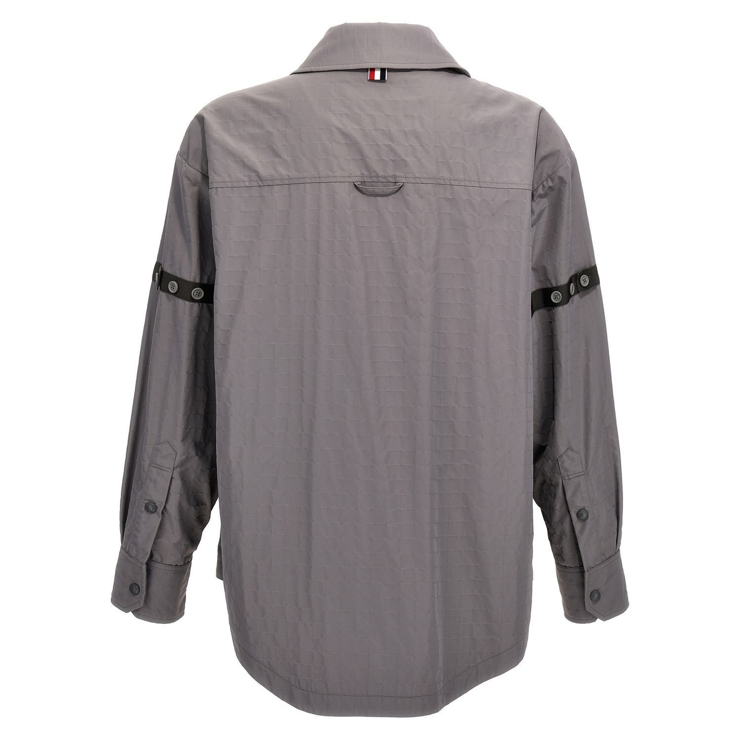 Thom Browne Gray Polyamide Blouse