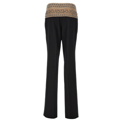 Stella McCartney Black Wool Dress Pants