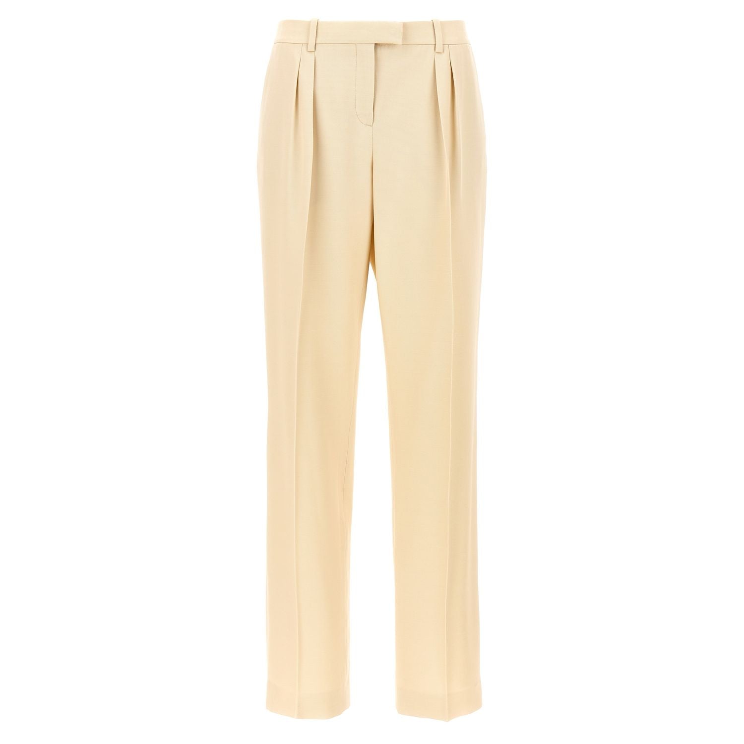 Tom Ford Beige Silk Dress Pants