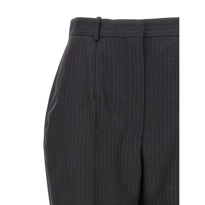 Alexander McQueen Gray Wool Dress Pants