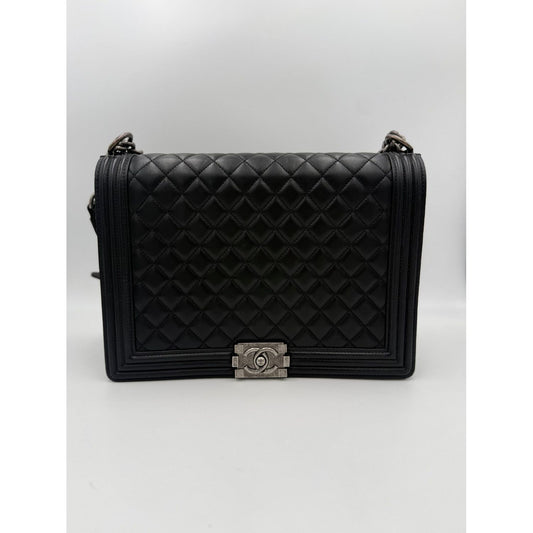 Chanel Bicolor Leather Handbag