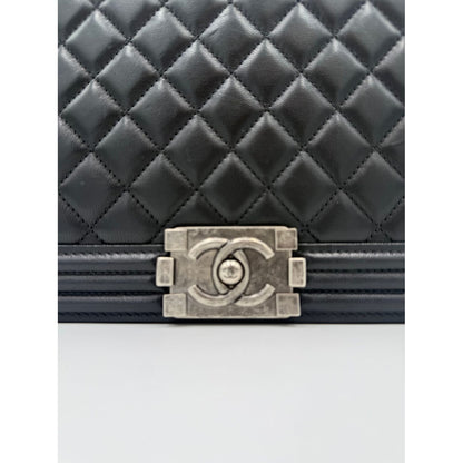 Chanel Bicolor Leather Handbag