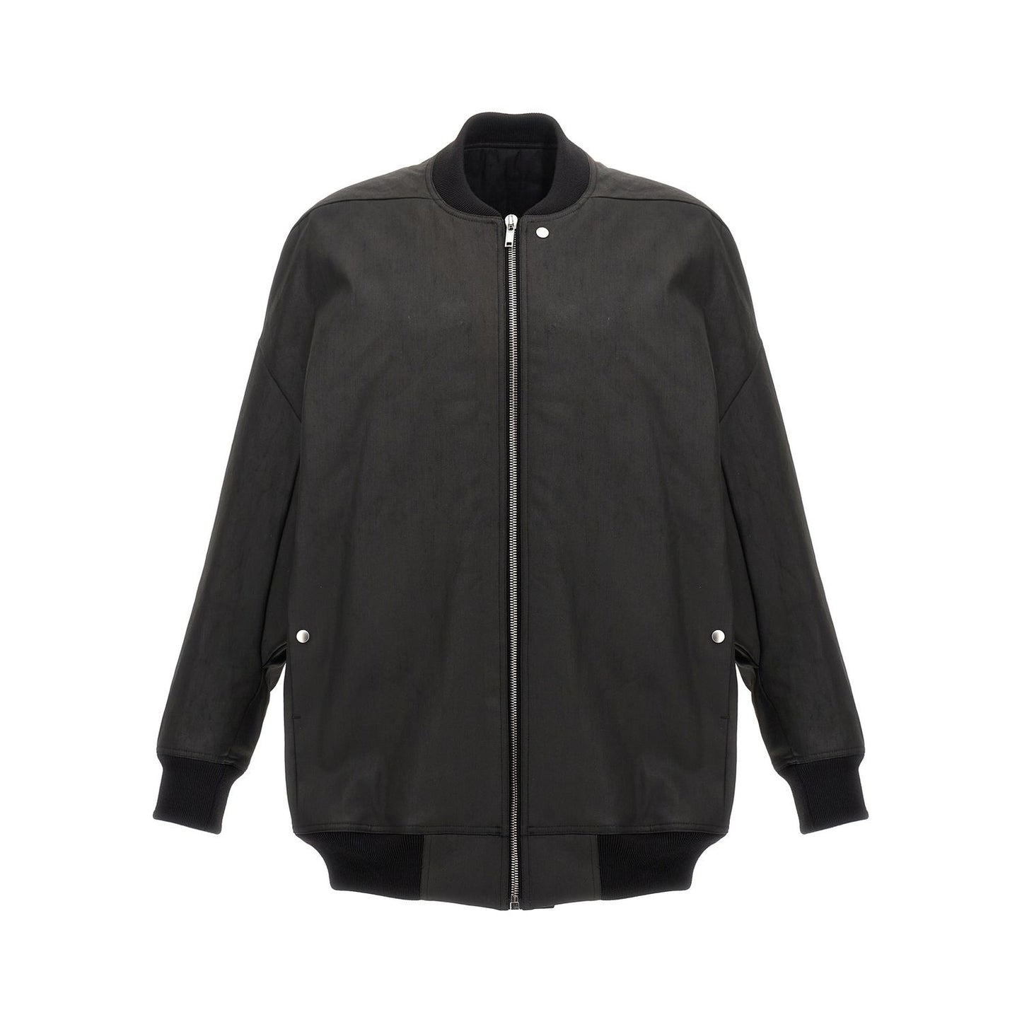 Rick Owens Black Cotton Bomber