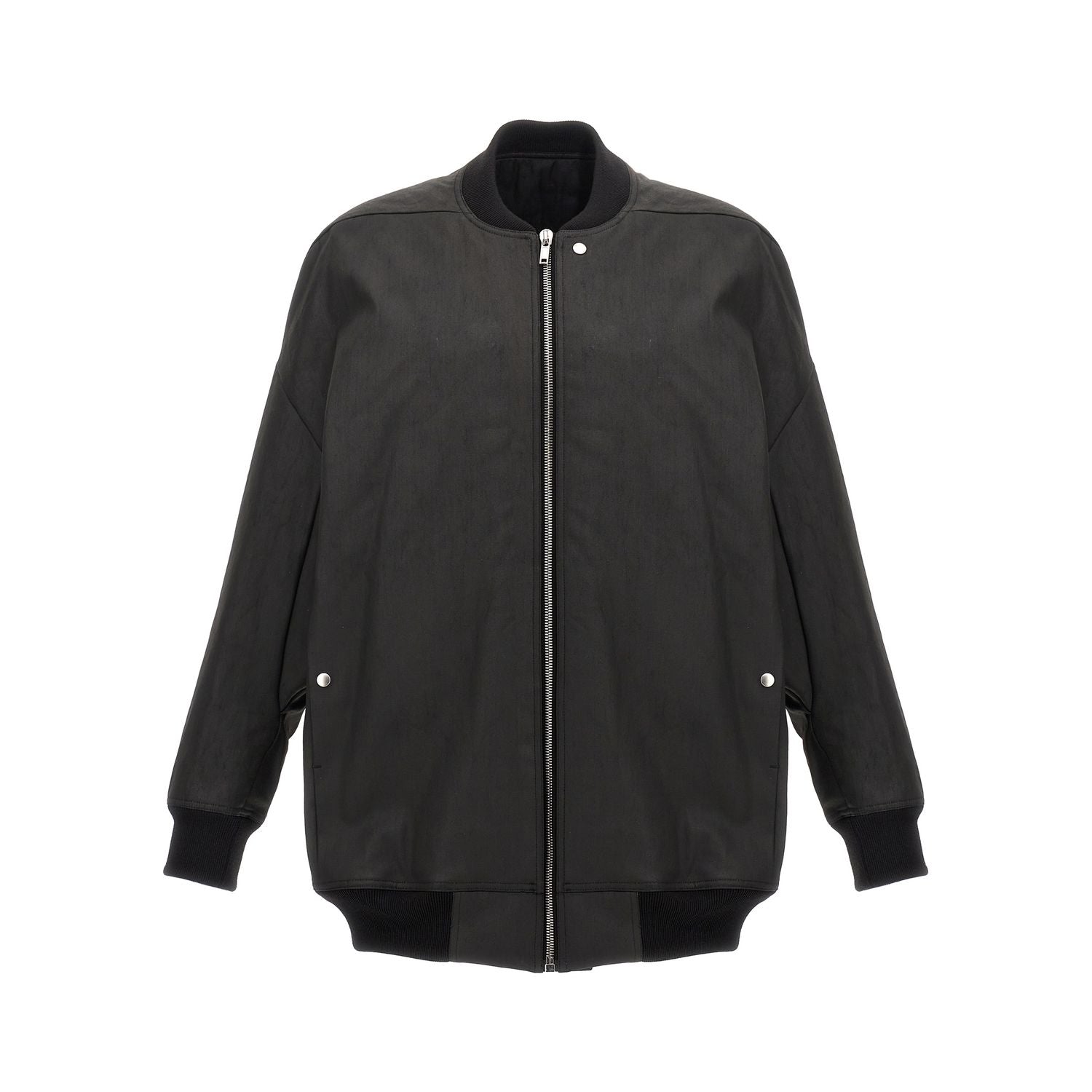 Rick Owens Black Cotton Bomber