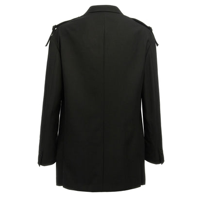 Yohji Yamamoto Black Wool Blazer
