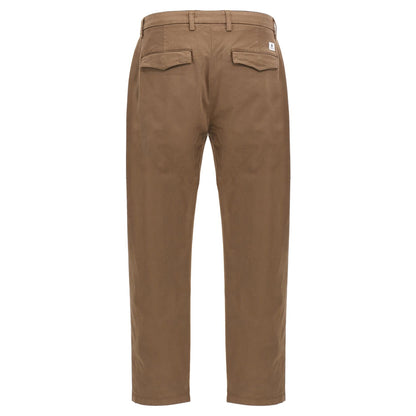 Department 5 Brown Cotton Casual Pants