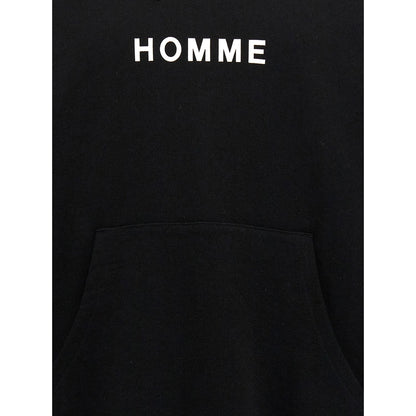 Comme Des Garçons Black Cotton Sweatshirt