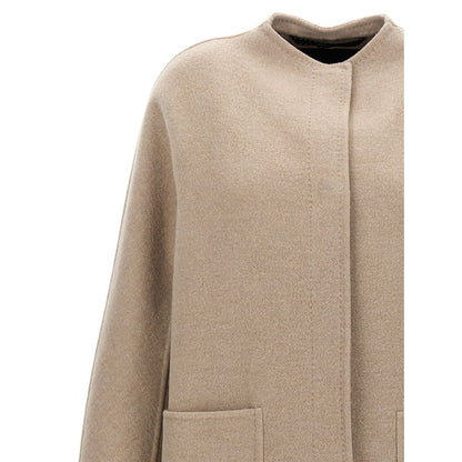 Max Mara Beige Cashmere Coat