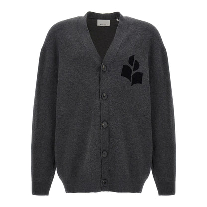 Isabel Marant Gray Cotton Cardigan